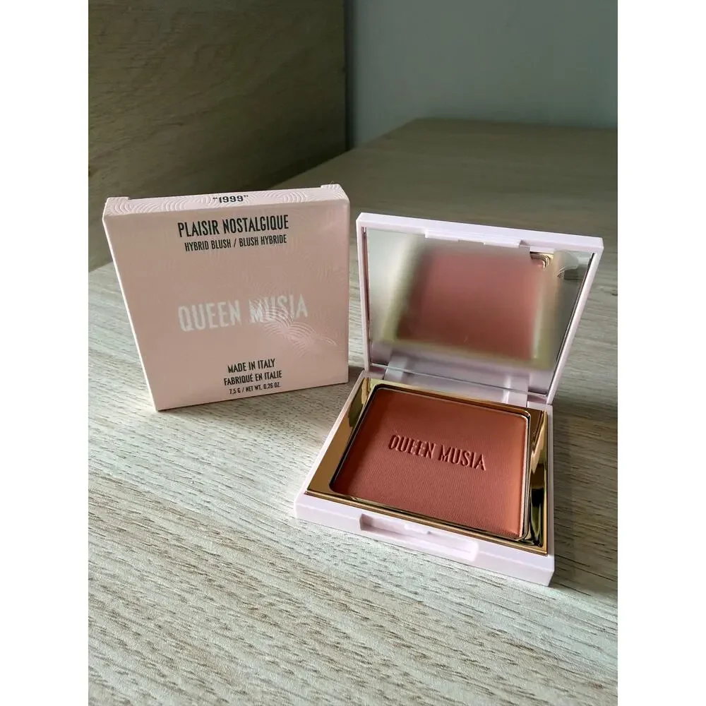 $38 Queen Musia Plaisir Nostalgique Hybrid Blush 1999 7.5g New Italy Luxury